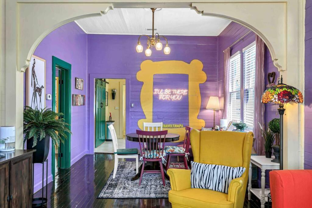 Friends Airbnb Themed 2Bed 2Bath Walkable To All Of Ybor Tampa Exteriör bild